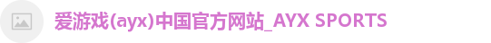 爱游戏ayx
